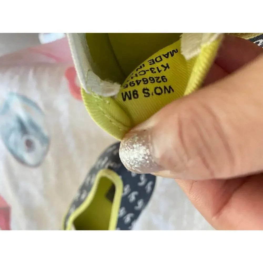 Sperry Spider Women's  Slip On Casual Canvas Blue White Yellow US 9 - Picture 9 of 9